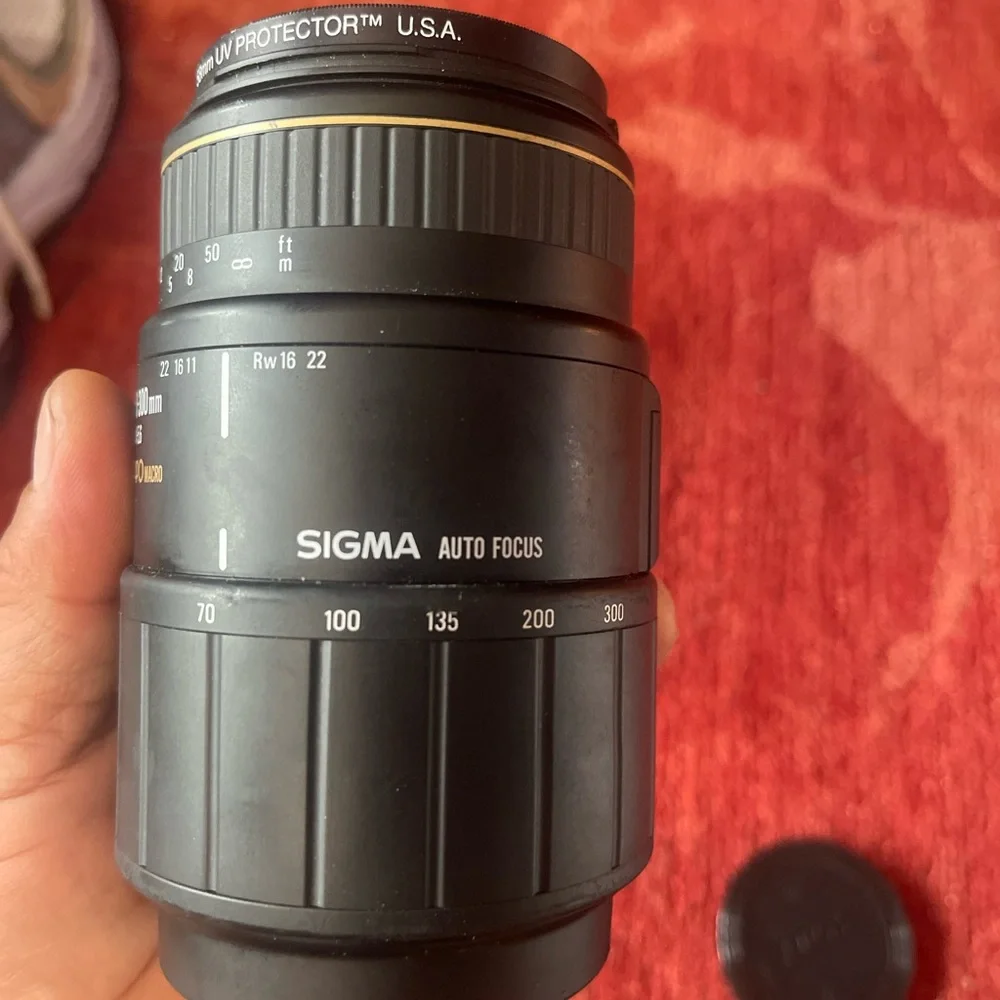 Lens Zoom Sigma Af Apo Macro 70-300mm 4-5.6 70-300 MM Nikon